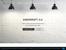 Tablet Screenshot of andorsoft.com
