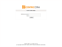 Tablet Screenshot of centric.andorsoft.ad